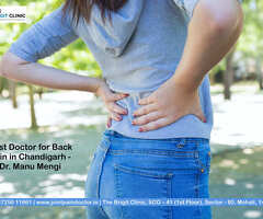 Back Pain Treatment in Chandigarh - Dr. Manu Mengi