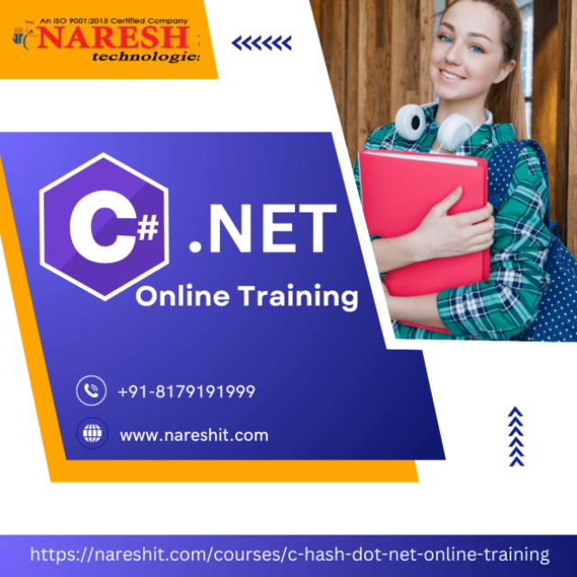 Best C# .NET Course Online Training in Hyderabad - NareshIT