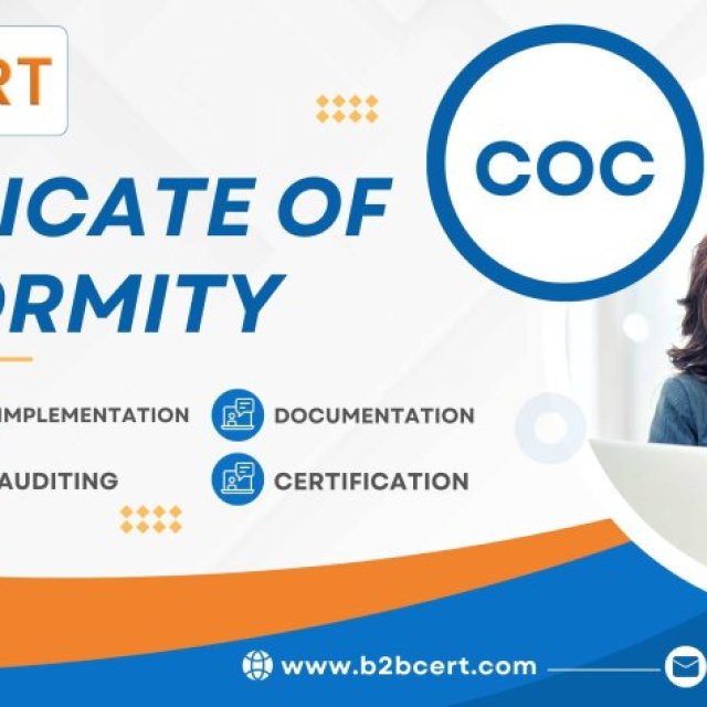 Certificate of Conformity Consultants in Maldives