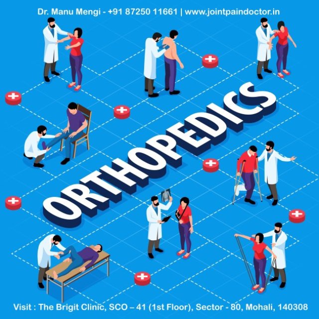 Ortho Doctor in Mohali - Dr. Manu Mengi