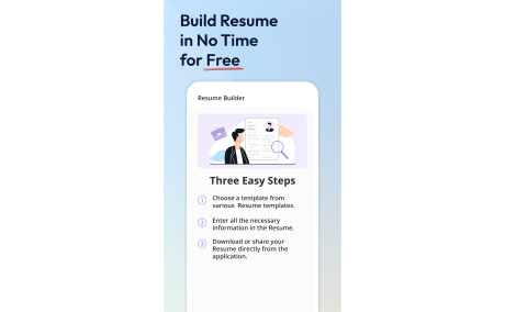 My resume builder cv  maker app Create resume on mobile for free