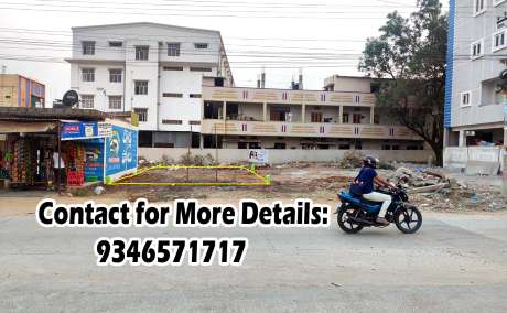 Commercial plot for sale in Suraram, Hyderabad.