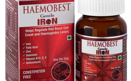 HealthBest Haemobest Capsules Iron Supplement
