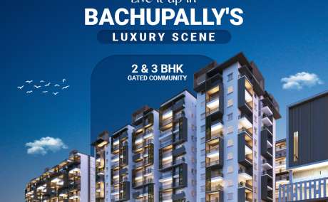 2 and 3BHK Gated Community flats in Bachupally | Skyon by Risinia