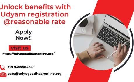 Unlock benefits with Udyam registration @reasonable rate