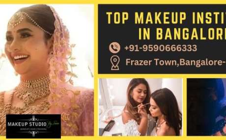 Discover the Top Makeup Institutes in Bangalore with Makeup Studio|Call- +91-9590666333