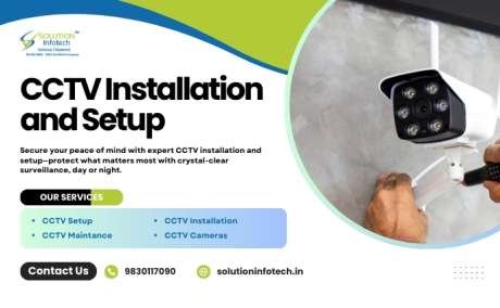 Professional CCTV Installation and Repair Services in Kolkata - Solution Infotech