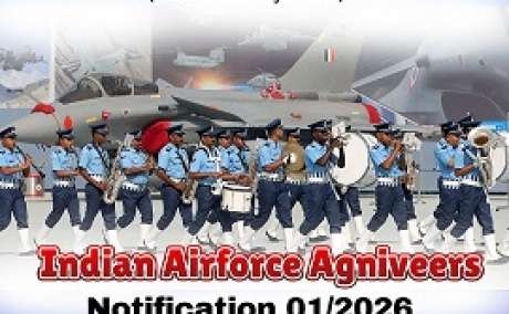 INDIAN AIRFORCE AGNIVEER NOTIFICATION 01/2026