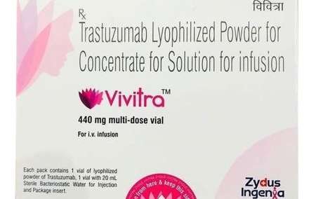 Treatment of cancers with Inj Vivitra 440mg